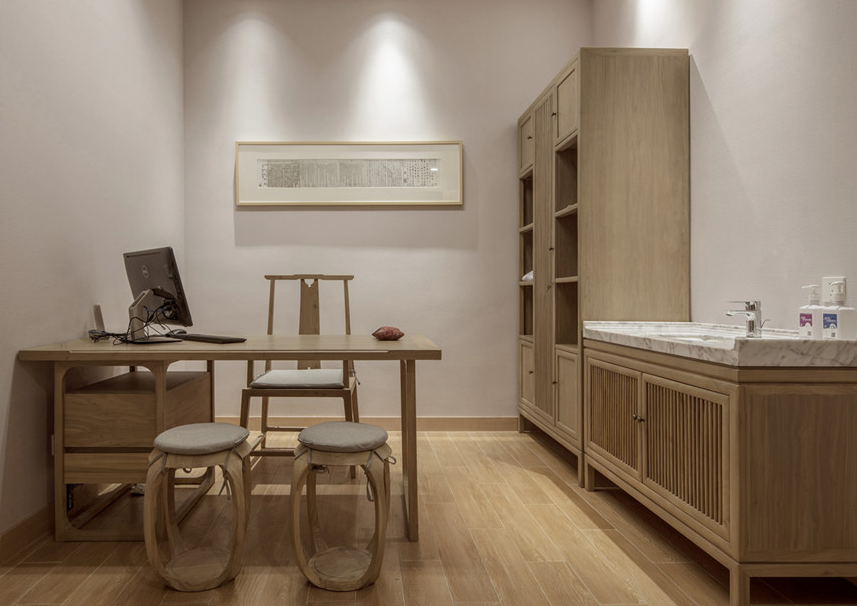 中醫(yī)桌、中醫(yī)椅、鼓凳